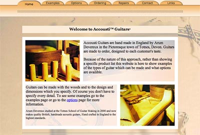 Accousti Guitars Site